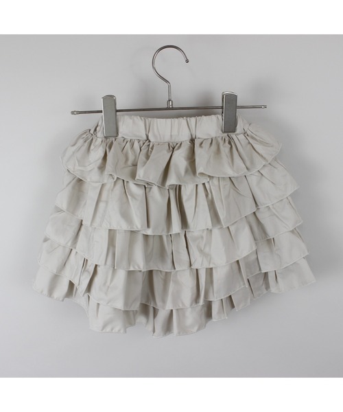 maarook(マルーク)の「タフタフリルキュロット(その他パンツ・キッズ・ブラック/ホワイト・160cm/150cm/140cm)」の6枚目の写真