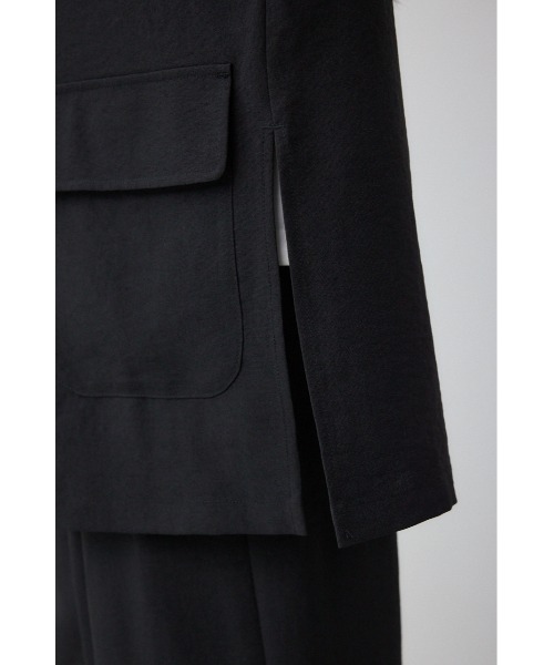 AZUL by moussy（アズールバイマウジー）の「サイドスリットダブルジャケット（テーラードジャケット・レディース・ブラウン/ライトベージュ/ブラック・MEDIUM/SMALL）」の14枚目の写真