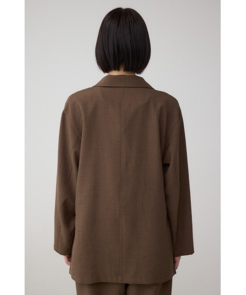 AZUL by moussy（アズールバイマウジー）の「サイドスリットダブルジャケット（テーラードジャケット・レディース・ブラウン/ライトベージュ/ブラック・MEDIUM/SMALL）」の22枚目の写真