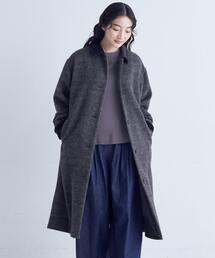 リバーシブルコート　コンジェペイエアデュートリステス セール】リバーシブルハーフリネンコート（その他アウター