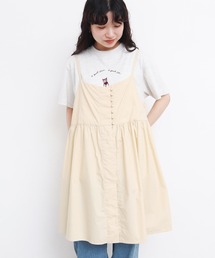 新品アトリエドゥサボン　シャーリング刺繍フレンチブラウス l'atelier du savon（アトリエドサボン）の「シャーリング刺繍
