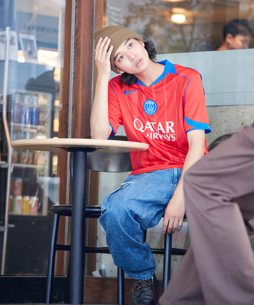 NIKE(ナイキ)の「【NIKE / ナイキ】PSG M NK DF JSY SS STAD 3R HJ4606- 680(Tシャツ/カットソー・メンズ・レッド・XX-LARGE/X-LARGE/LARGE/MEDIUM/SMALL)」の1枚目の写真