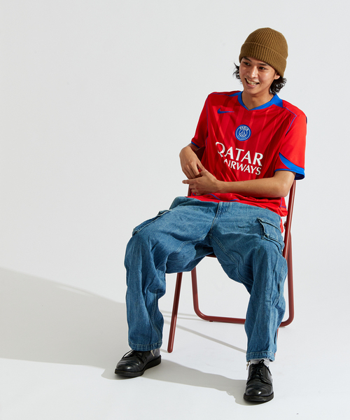NIKE(ナイキ)の「【NIKE / ナイキ】PSG M NK DF JSY SS STAD 3R HJ4606- 680(Tシャツ/カットソー・メンズ・レッド・XX-LARGE/X-LARGE/LARGE/MEDIUM/SMALL)」の14枚目の写真