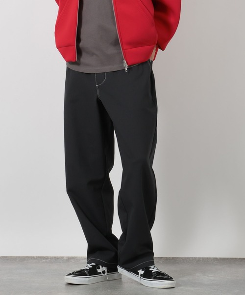 LAKOLE(ラコレ)の「ブッチャーステッチパンツ / 596083(その他パンツ・メンズ・ダークグリーン/アイボリー/ブラック・MEDIUM/LARGE)」の8枚目の写真