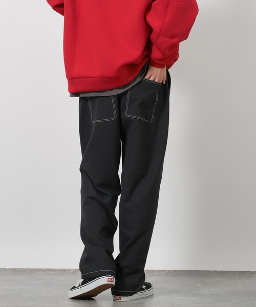 LAKOLE(ラコレ)の「ブッチャーステッチパンツ / 596083(その他パンツ・メンズ・ダークグリーン/アイボリー/ブラック・MEDIUM/LARGE)」の9枚目の写真