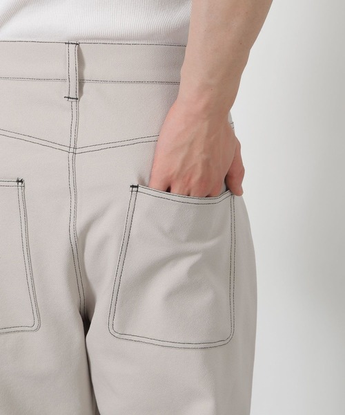 LAKOLE(ラコレ)の「ブッチャーステッチパンツ / 596083(その他パンツ・メンズ・ダークグリーン/アイボリー/ブラック・MEDIUM/LARGE)」の17枚目の写真