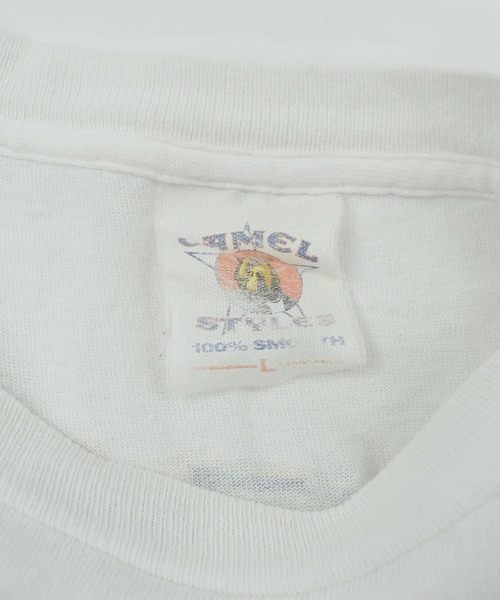 LABORATORY R(ラボラトリーアール)の「【USED】90’s CAMEL 企業ロゴ Tシャツ(Tシャツ/カットソー・メンズ・ホワイト・LARGE)」の8枚目の写真