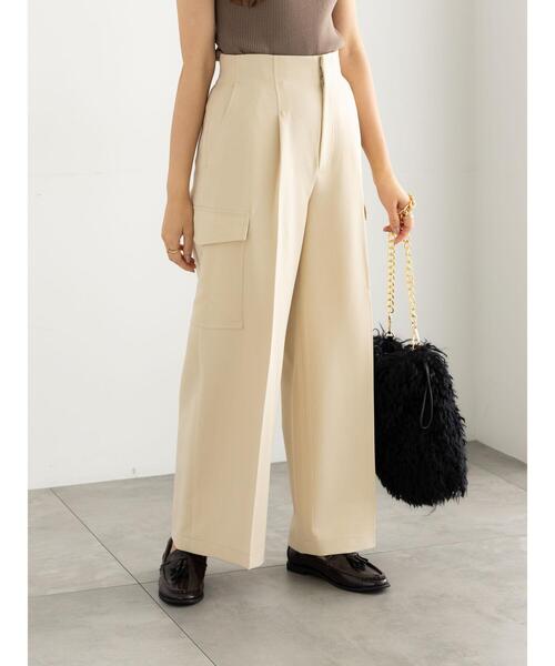 Te chichi(テチチ)の「カーゴスラックス(その他パンツ・レディース・カーキ/ライトベージュ/チャコールグレー・F)」の16枚目の写真