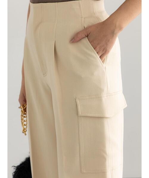 Te chichi(テチチ)の「カーゴスラックス(その他パンツ・レディース・カーキ/ライトベージュ/チャコールグレー・F)」の20枚目の写真