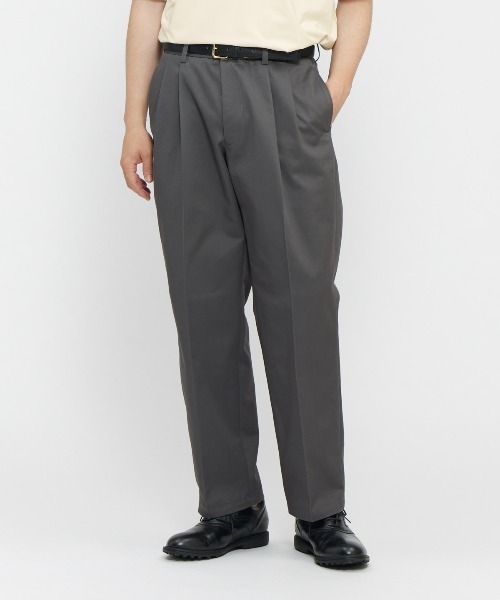 セール】【STYLE M1A-2】COTTON CHINO 2タックパンツ ゴルフウェア