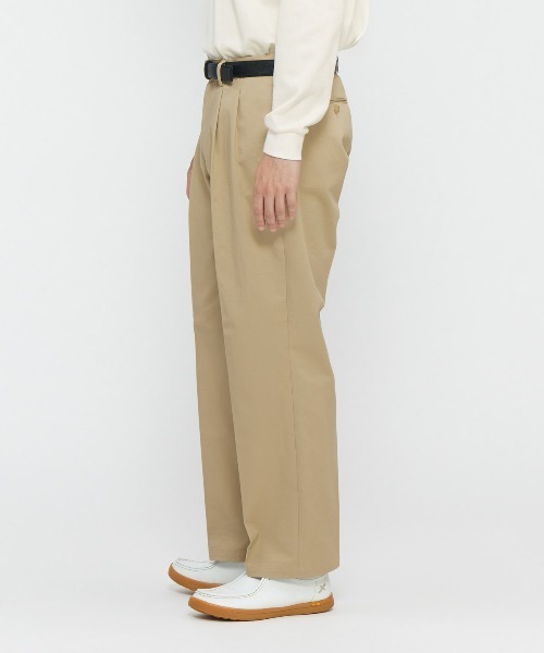 penguin BY MUNSINGWEAR(ペンギン バイ マンシングウェア)の「【STYLE M1A-2】COTTON CHINO 2タックパンツ ゴルフウェア(チノパンツ・メンズ・グレー/ベージュ・L/XL/M)」の7枚目の写真