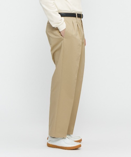 penguin BY MUNSINGWEAR(ペンギン バイ マンシングウェア)の「【STYLE M1A-2】COTTON CHINO 2タックパンツ ゴルフウェア(チノパンツ・メンズ・グレー/ベージュ・L/XL/M)」の8枚目の写真