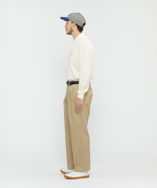 penguin BY MUNSINGWEAR(ペンギン バイ マンシングウェア)の「【STYLE M1A-2】COTTON CHINO 2タックパンツ ゴルフウェア(チノパンツ・メンズ・グレー/ベージュ・L/XL/M)」の11枚目の写真