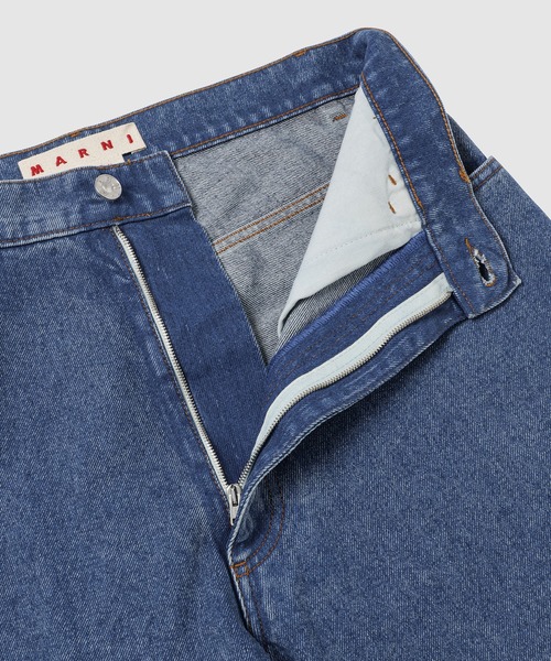 MARNI（マルニ）の「DENIM / レタリングロゴパンツ（デニムパンツ・メンズ・ブルー・30inch/32inch）」の6枚目の写真