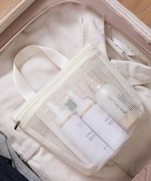 Pochi Pouch（ポチポーチ）の「Pochi Pouch/トラベル シースルー メッシュ ジップ スパバッグ（エコバッグ/サブバッグ・メンズ）」