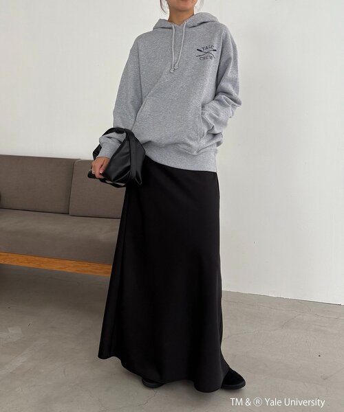 CAPRICIEUX LE'MAGE(カプリシューレマージュ)の「〈GOOD ROCK SPEED〉YALEフーディ(スウェット・レディース・グレー/ネイビー・FREE)」の5枚目の写真