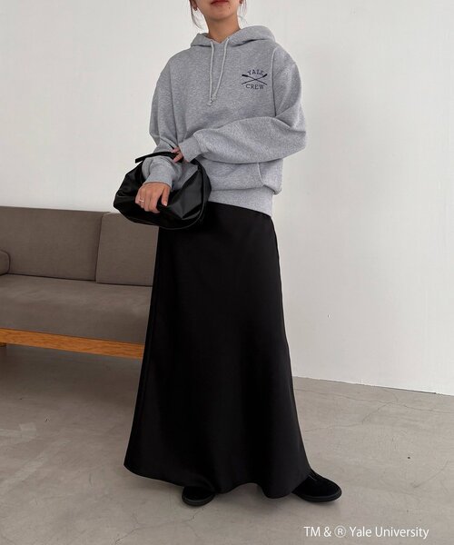 CAPRICIEUX LE'MAGE(カプリシューレマージュ)の「〈GOOD ROCK SPEED〉YALEフーディ(スウェット・レディース・グレー/ネイビー・FREE)」の9枚目の写真