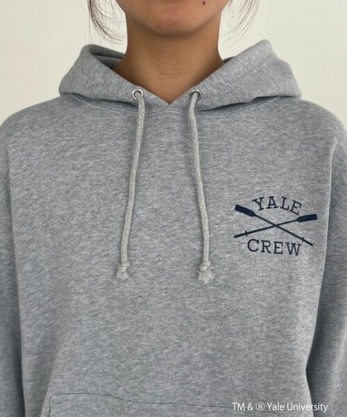 CAPRICIEUX LE'MAGE(カプリシューレマージュ)の「〈GOOD ROCK SPEED〉YALEフーディ(スウェット・レディース・グレー/ネイビー・FREE)」の14枚目の写真