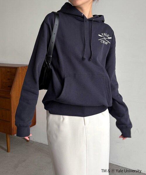 CAPRICIEUX LE'MAGE(カプリシューレマージュ)の「〈GOOD ROCK SPEED〉YALEフーディ(スウェット・レディース・グレー/ネイビー・FREE)」の18枚目の写真