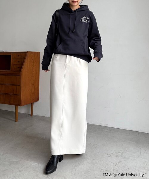 CAPRICIEUX LE'MAGE(カプリシューレマージュ)の「〈GOOD ROCK SPEED〉YALEフーディ(スウェット・レディース・グレー/ネイビー・FREE)」の19枚目の写真