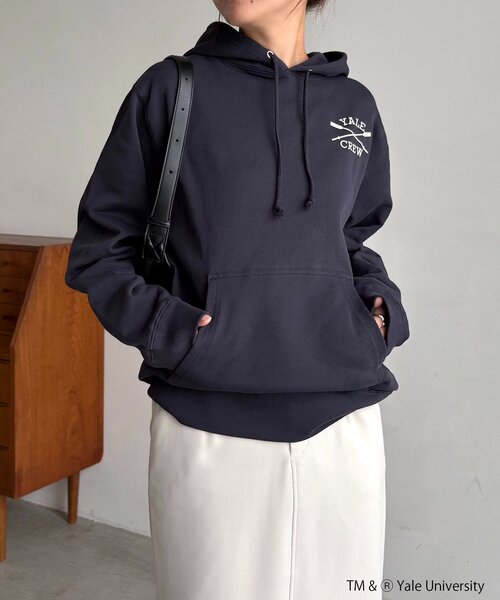 CAPRICIEUX LE'MAGE(カプリシューレマージュ)の「〈GOOD ROCK SPEED〉YALEフーディ(スウェット・レディース・グレー/ネイビー・FREE)」の22枚目の写真