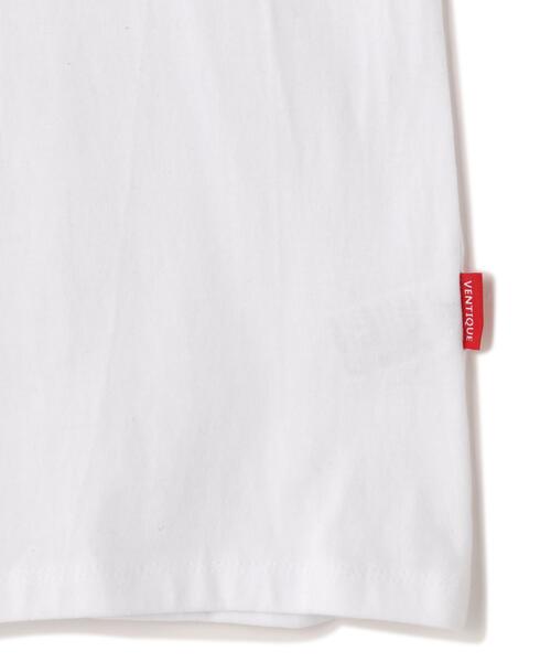 L.H.P(エルエイチピー)の「VENTIQUE/ベンティーク/Print Tee ver3(Tシャツ/カットソー・レディース・ホワイト・F)」の5枚目の写真