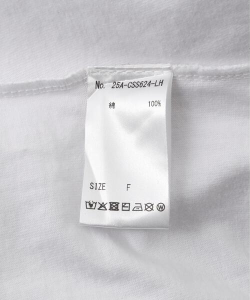 L.H.P(エルエイチピー)の「VENTIQUE/ベンティーク/Print Tee ver3(Tシャツ/カットソー・レディース・ホワイト・F)」の7枚目の写真