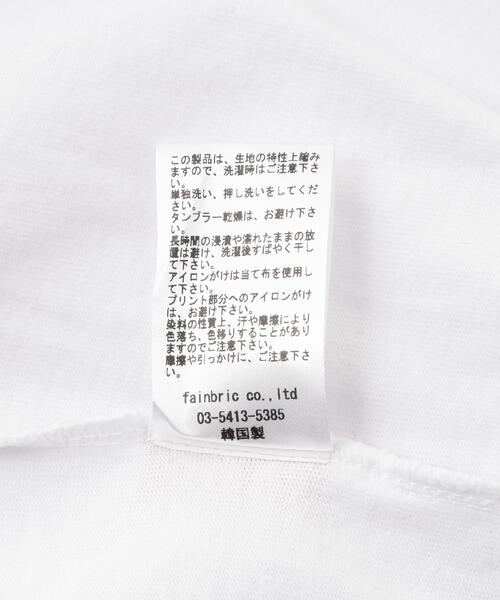 L.H.P(エルエイチピー)の「VENTIQUE/ベンティーク/Print Tee ver3(Tシャツ/カットソー・レディース・ホワイト・F)」の8枚目の写真