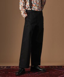 ⭐️新品⭐️ 【TAKEO KIKUCHI 】ストライプパンツ L ネイビータグ付 大人のホビーチェンジタイ】マルチ組織 ストライプ ネクタイ