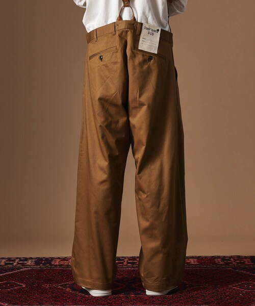 40ct&525(フォーティーカラッツアンドゴーニーゴ)の「【Sサイズ~】カツラギストレートパンツ(その他パンツ・メンズ・ブラウン系/ブラック・01/02/03/04)」の6枚目の写真