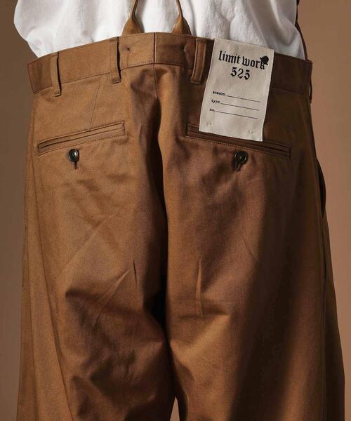 40ct&525(フォーティーカラッツアンドゴーニーゴ)の「【Sサイズ~】カツラギストレートパンツ(その他パンツ・メンズ・ブラウン系/ブラック・01/02/03/04)」の5枚目の写真
