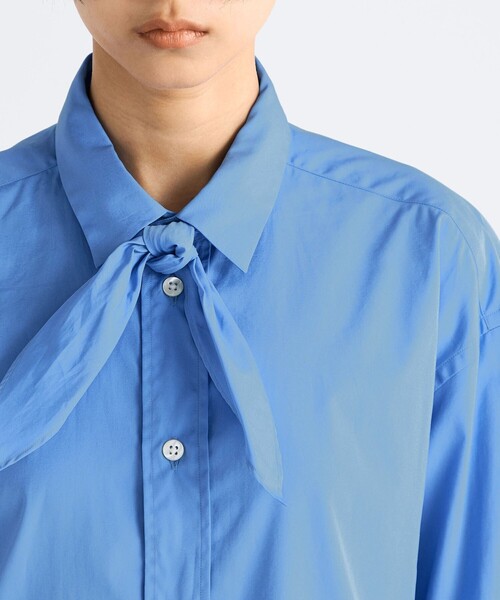 EDITION（エディション）の「THOMAS MASON タイシャツ（シャツ/ブラウス・レディース・ライトブルー/ブラック/ホワイト・36/34）」の8枚目の写真