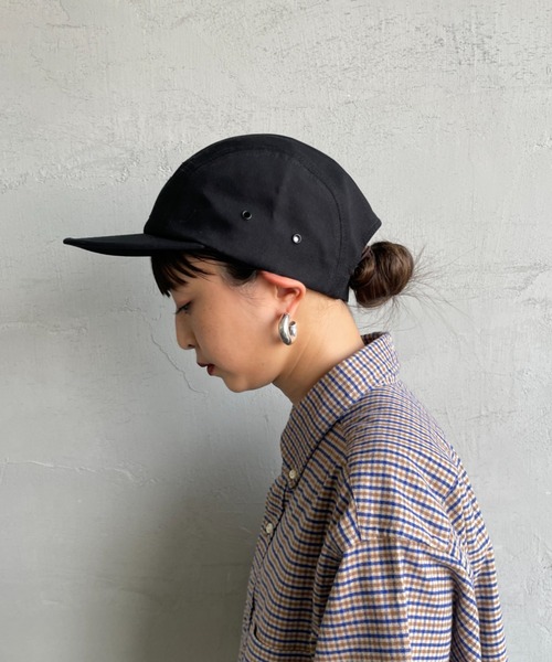 Carhartt WIP（カーハートダブリューアイピー）の「[carhartt WIP/カーハートダブリューアイピー] BACKLEY スクエアロゴ キャップ（キャップ・レディース・ブラック・ONE SIZE）」の3枚目の写真