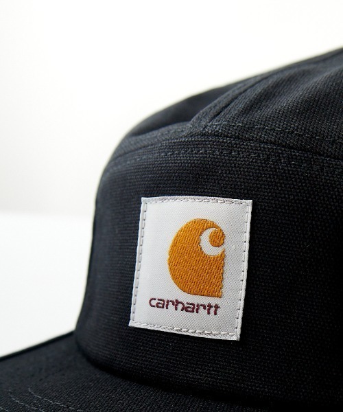 Carhartt WIP（カーハートダブリューアイピー）の「[carhartt WIP/カーハートダブリューアイピー] BACKLEY スクエアロゴ キャップ（キャップ・レディース・ブラック・ONE SIZE）」の6枚目の写真