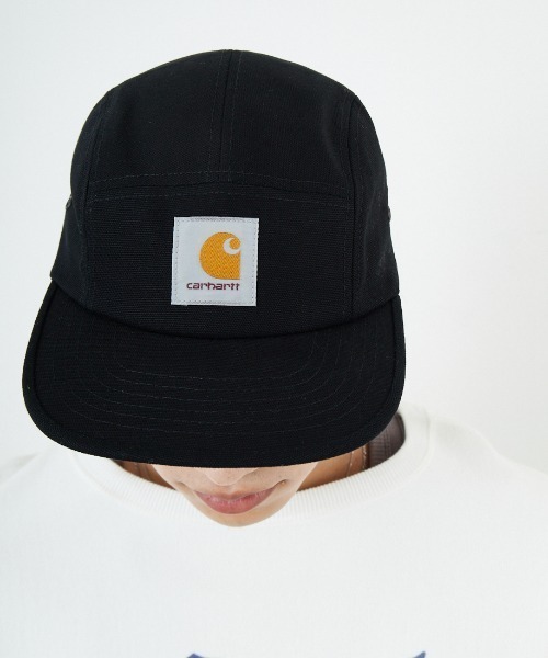 Carhartt WIP（カーハートダブリューアイピー）の「[carhartt WIP/カーハートダブリューアイピー] BACKLEY スクエアロゴ キャップ（キャップ・レディース・ブラック・ONE SIZE）」の11枚目の写真
