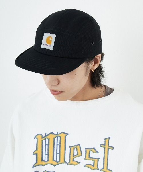 Carhartt WIP（カーハートダブリューアイピー）の「[carhartt WIP/カーハートダブリューアイピー] BACKLEY スクエアロゴ キャップ（キャップ・レディース・ブラック・ONE SIZE）」の16枚目の写真