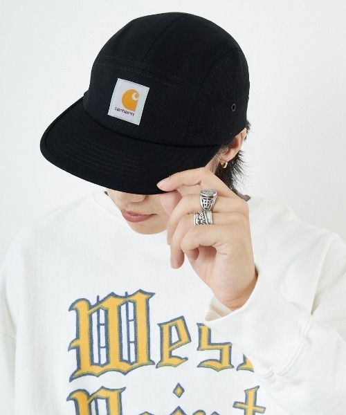 Carhartt WIP（カーハートダブリューアイピー）の「[carhartt WIP/カーハートダブリューアイピー] BACKLEY スクエアロゴ キャップ（キャップ・レディース・ブラック・ONE SIZE）」の15枚目の写真