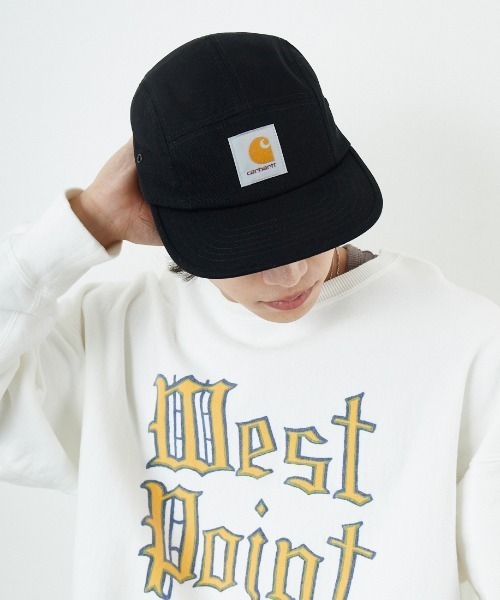 Carhartt WIP（カーハートダブリューアイピー）の「[carhartt WIP/カーハートダブリューアイピー] BACKLEY スクエアロゴ キャップ（キャップ・レディース・ブラック・ONE SIZE）」の14枚目の写真