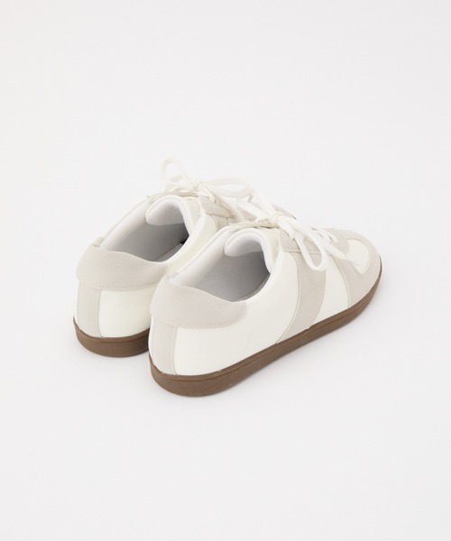 COLONY 2139(コロニートゥーワンスリーナイン)の「ジャーマントレーナースニーカー lady's(スニーカー・レディース・ホワイト・MEDIUM/LARGE)」の7枚目の写真