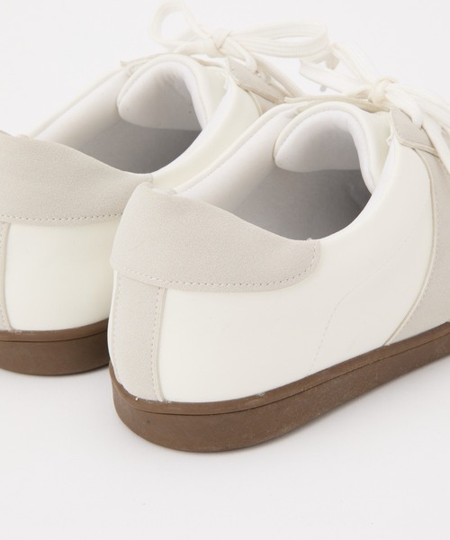 COLONY 2139(コロニートゥーワンスリーナイン)の「ジャーマントレーナースニーカー lady's(スニーカー・レディース・ホワイト・MEDIUM/LARGE)」の6枚目の写真