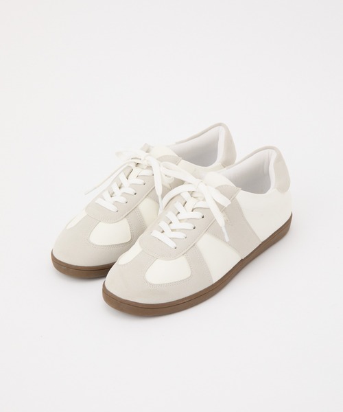 COLONY 2139(コロニートゥーワンスリーナイン)の「ジャーマントレーナースニーカー lady's(スニーカー・レディース・ホワイト・MEDIUM/LARGE)」の9枚目の写真