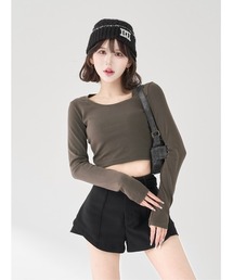 Darich トップス Darich｜ダーリッチのその他トップス（グレー/灰色系・無地）通販