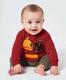 Disney（ディズニー）の「ディズニー チェックレイヤードロンパース 0909B（ロンパース）」