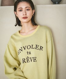 LAKOLE | アソートロゴジャガードニットプルオーバー / 600360(ニット/セーター)