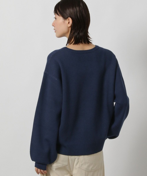 LAKOLE（ラコレ）の「アソートロゴジャガードニットプルオーバー / 600360（ニット/セーター・レディース・グレー/イエロー/ネイビー/アイボリー・FREE）」の9枚目の写真