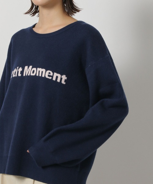 LAKOLE（ラコレ）の「アソートロゴジャガードニットプルオーバー / 600360（ニット/セーター・レディース・グレー/イエロー/ネイビー/アイボリー・FREE）」の16枚目の写真