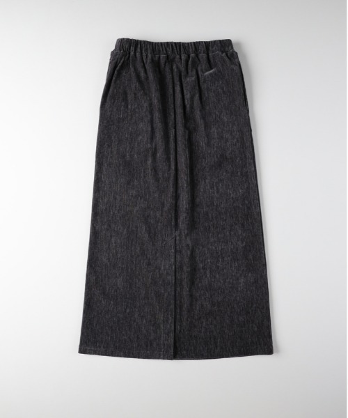 Right-on（ライトオン）の「【HONEYSUCKLE ROSE】シェニールスカート(ウエストゴム・ストレッチ・秋カラー・体型を拾いにくい・親子でお揃い）（スカート・レディース・ダークグレー/ブラウン/オフホワイト・M/S/L）」の6枚目の写真