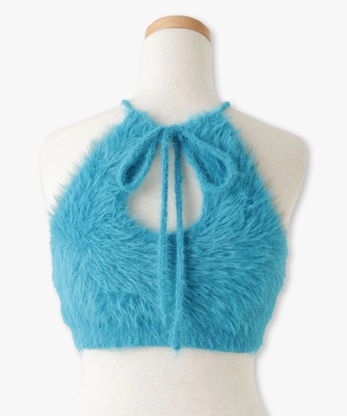 Kinetics（キネティクス）の「ANNA SUI NYC Knit Halter Neck Camisole（アナスイ エヌワイシー ニットホルターネックキャミ）（キャミソール・レディース・パープル/ブルー/ブラック・ONE SIZE）」の10枚目の写真
