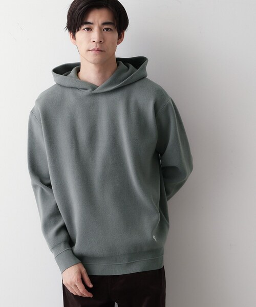 【洗える】ちょうどいいニットパーカ