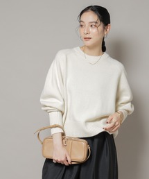 NANO universe | AQUAウールカシミヤクルーネックニットプルオーバー(ニット/セーター)